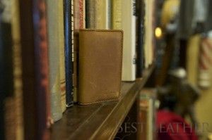 Saddleback Leather Business Card/Credit Card Wallet Review tobacco