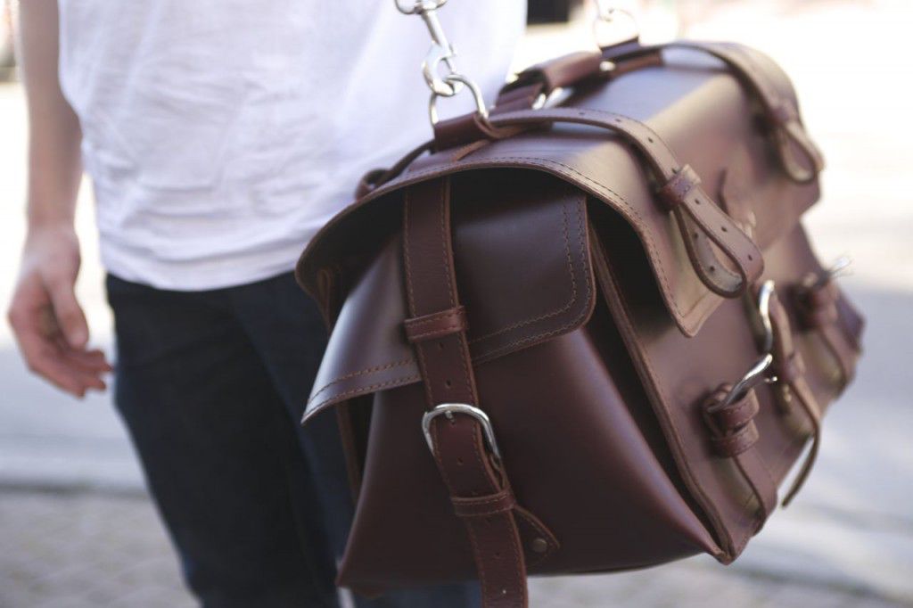 saddleback side pocket duffel