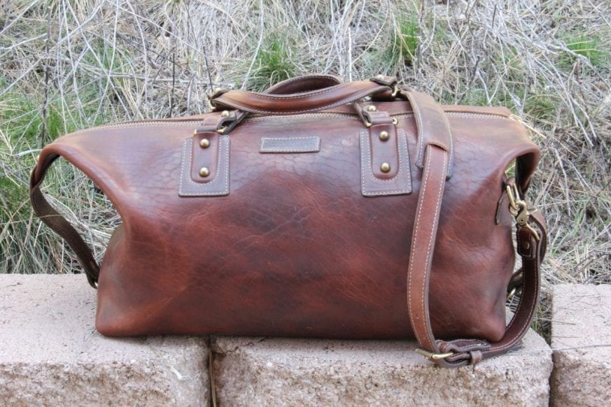 coronado leather purse