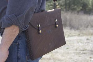 Leather Shop MacBook Case