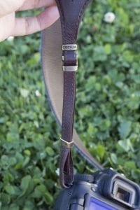 Cecilia Camera Strap tab view