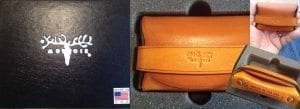 the Palm Wallet by the Leather Shop
