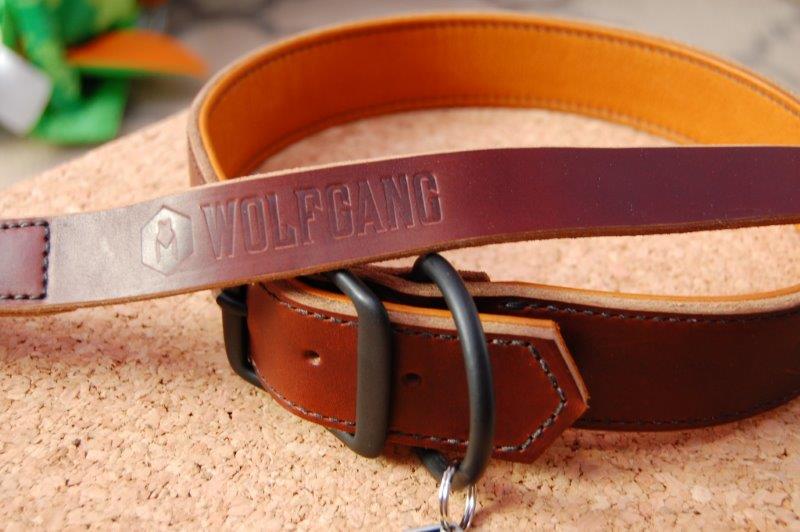 Horween leather dog hot sale collar