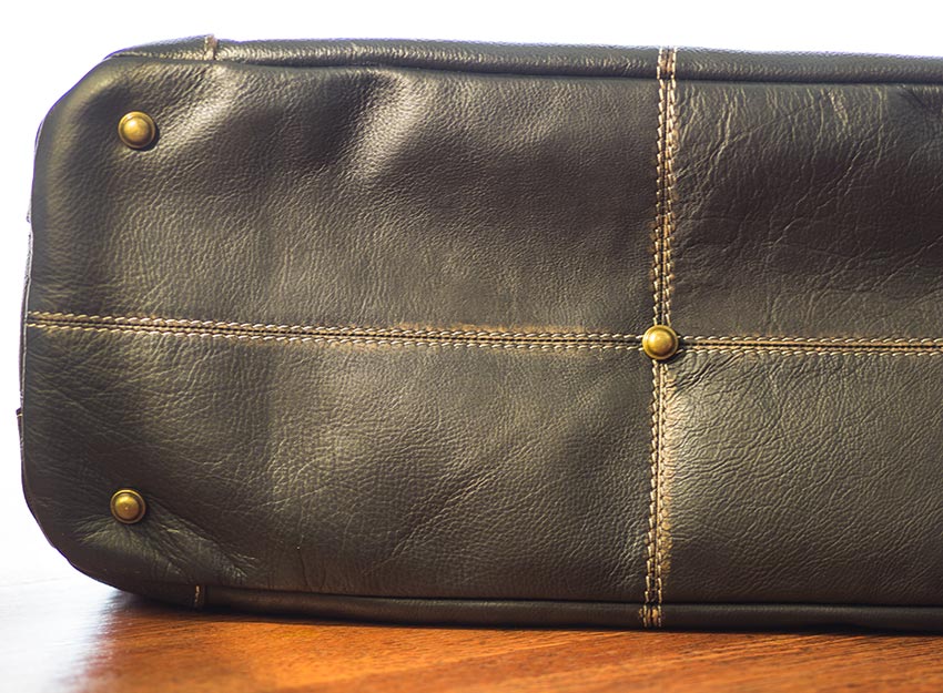 wilson leather duffle bag