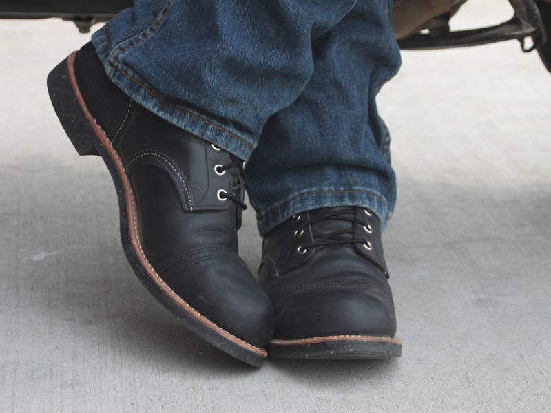 redwing iron ranger black