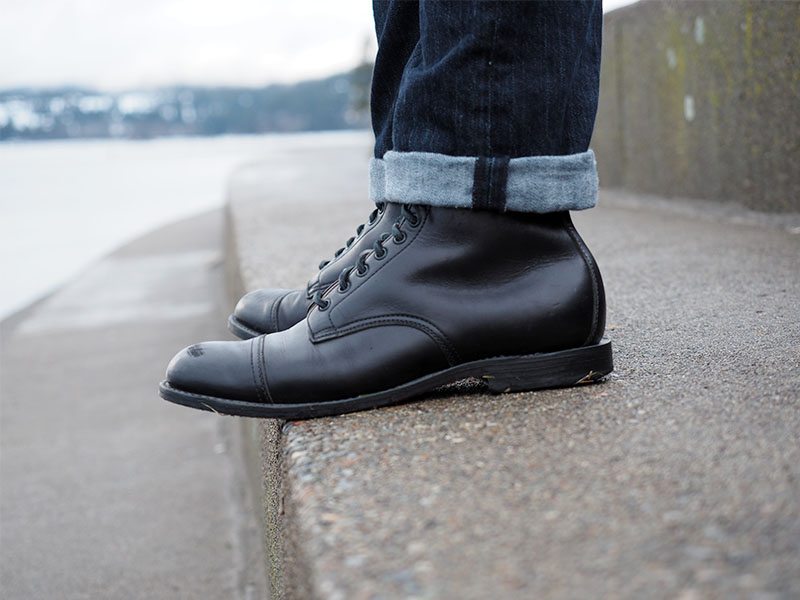 canadian army parade boots