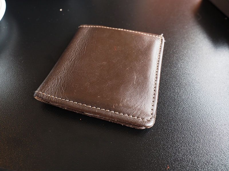 North Star Leather Small Bifold Wallet with Window - $24.95 ...