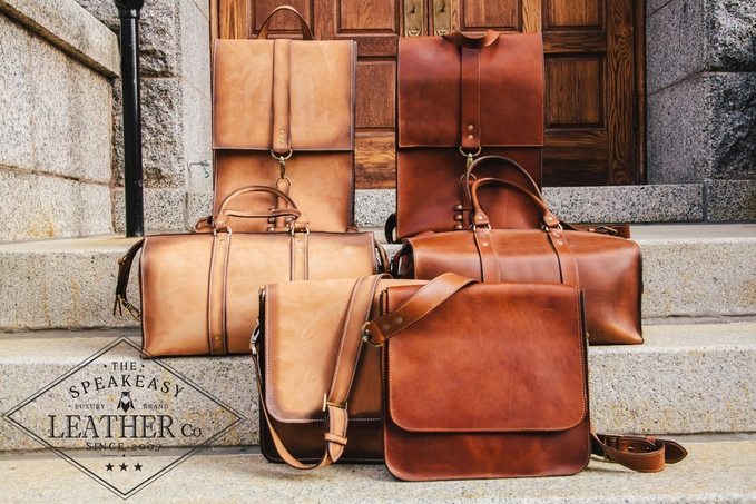 1933 Weekender Duffel Bag (Rio Latigo Leather)