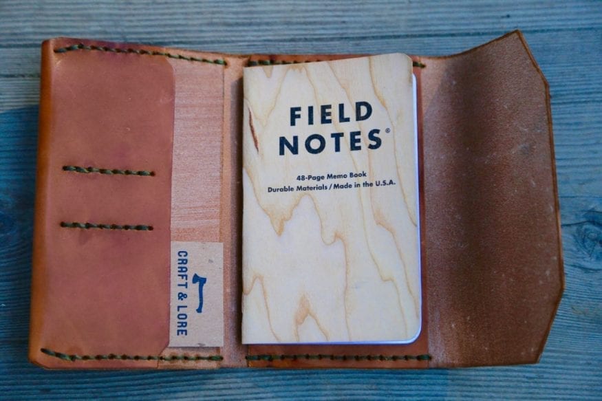 Field Notes Cover Premium Epi Leather Journal Cover 