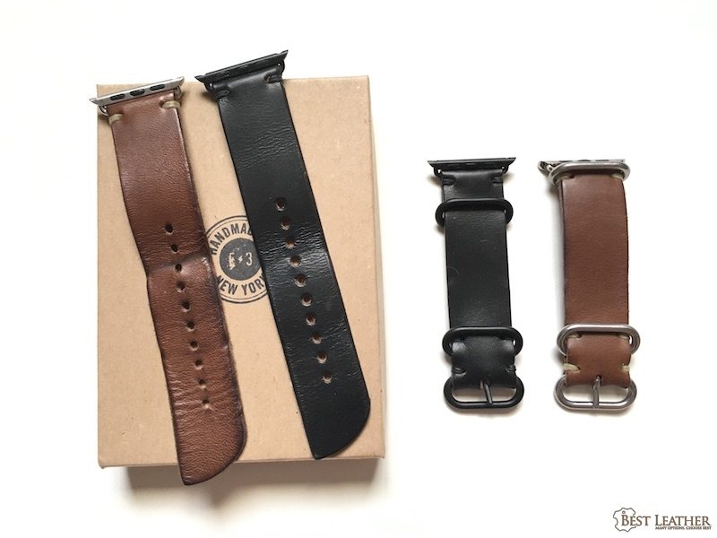 Horween leather hotsell apple watch strap