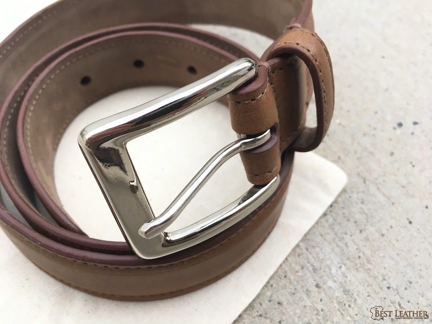 Brookes & Hyde Brown Ale Dress Belt Review - $160 - BestLeather.org