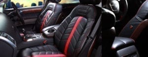 luxury auto seats from Napa leather
