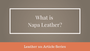 what is napa leather