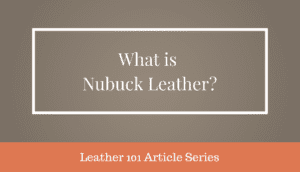 what is nubuck