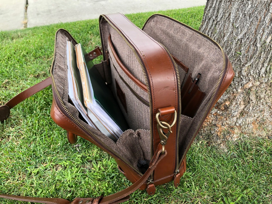 Buffalo Jackson Jefferson Leather Briefcase 524.95 BestLeather